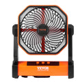 Portable Fan Rechargeable 8 Inch, Battery Powered Fan With LED Lantern, 4 Speeds Adjustable Portable Small Table Fan Personal, USB Battery Operated Fans For Travel Bedroom Home Camping Office