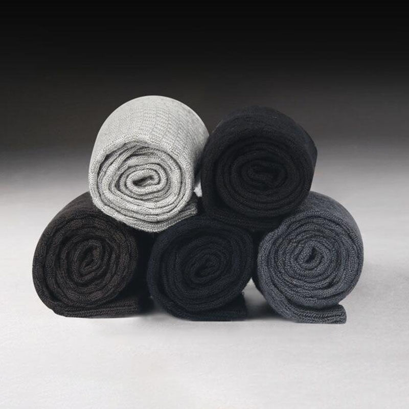 Bamboo Fiber Men Socks Business Breathable Male