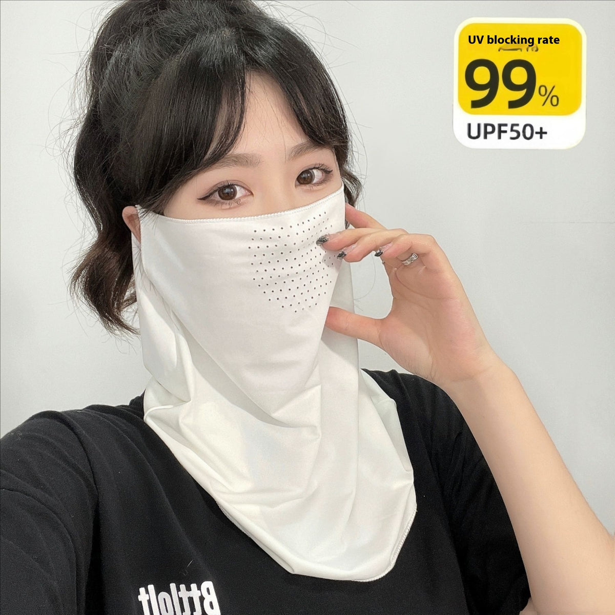 Outdoor Cycling Masks Sun Protection Breathable Face Towel Veil