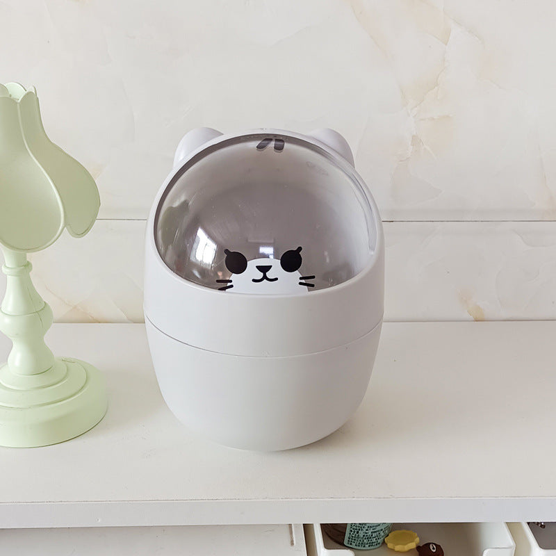 Student Dormitory Household Sundry Storage Box Waste Paper Bin