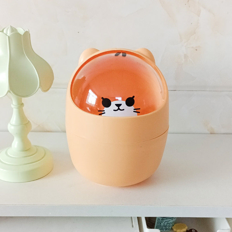 Student Dormitory Household Sundry Storage Box Waste Paper Bin